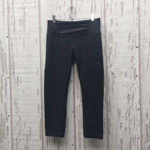 Lululemon Luon Rehearsal crop leggings pant size 6